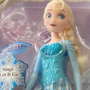 Disney Frozen Shimmer and Sing Elsa Doll - Blue